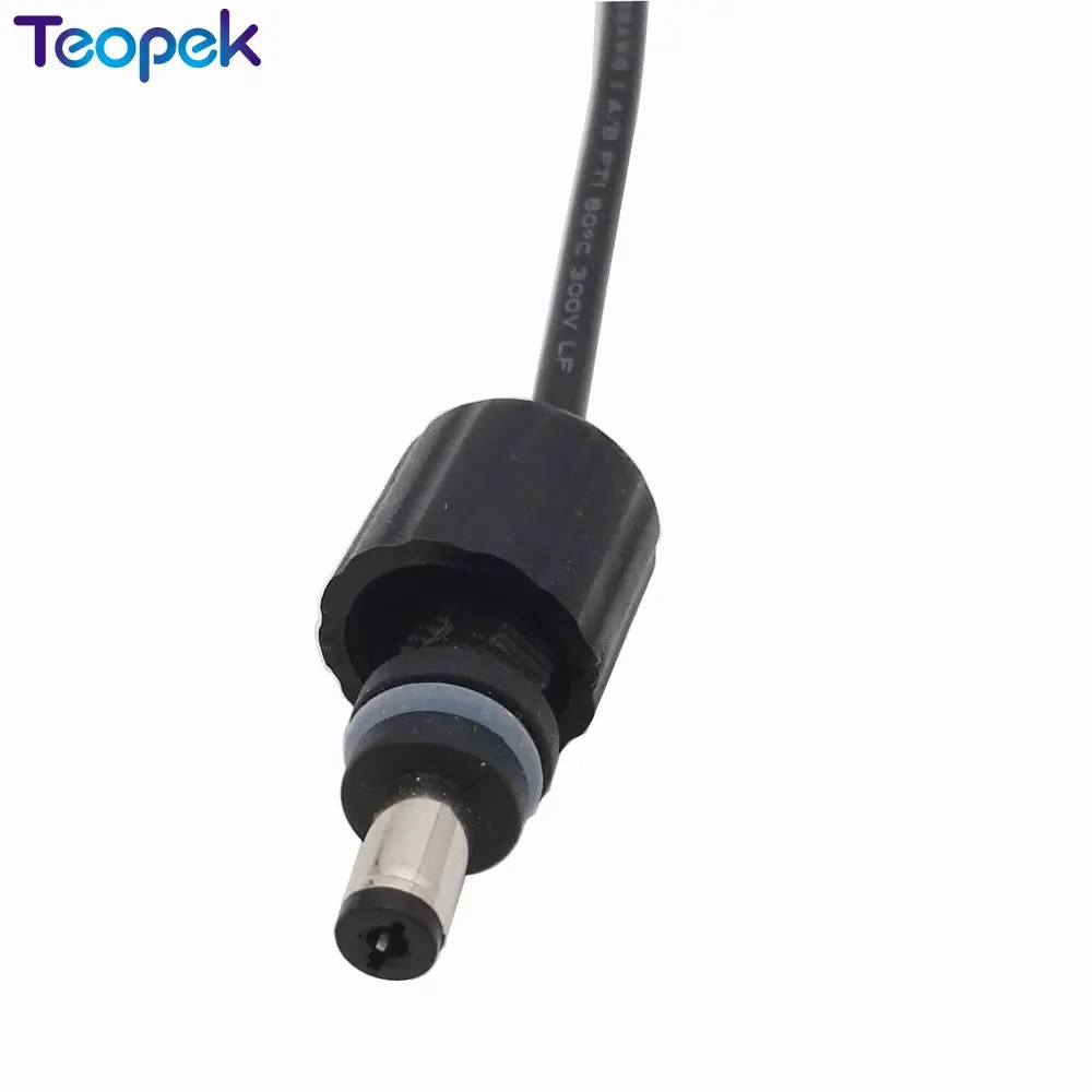 5pair Waterproof DC Power Connector 5.5 x 2.1mm Male Female jack 0.3mm wire for Led Strip Power Adapter Plug Cord