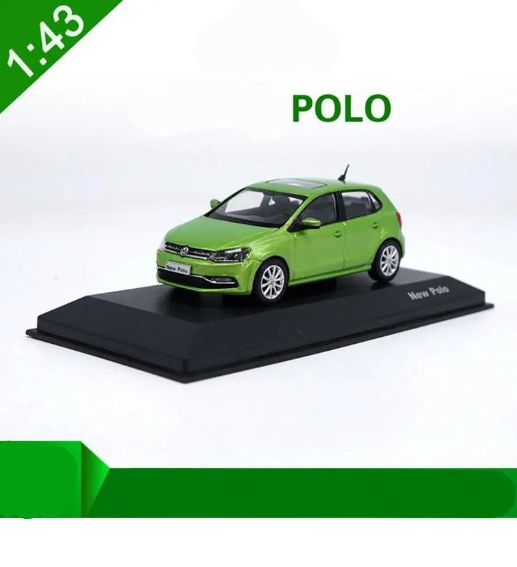 Модели легкосплавных автомобилей 1:43 новые модели Polo с высокой имитацией