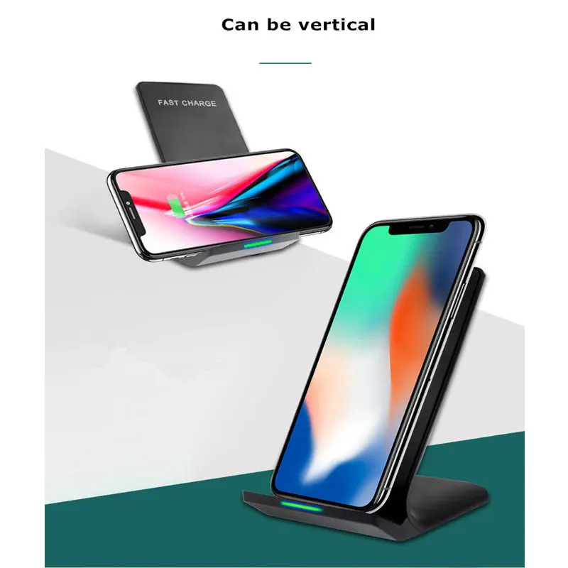 Fast Wireless Charging Stand For Iphone X 10 8 Plus