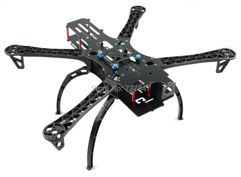 FPV Quadcopter X500 500 Quadcopter Рамка 500 мм и опорные механизмы для GoPro Multicopter BlackSheep