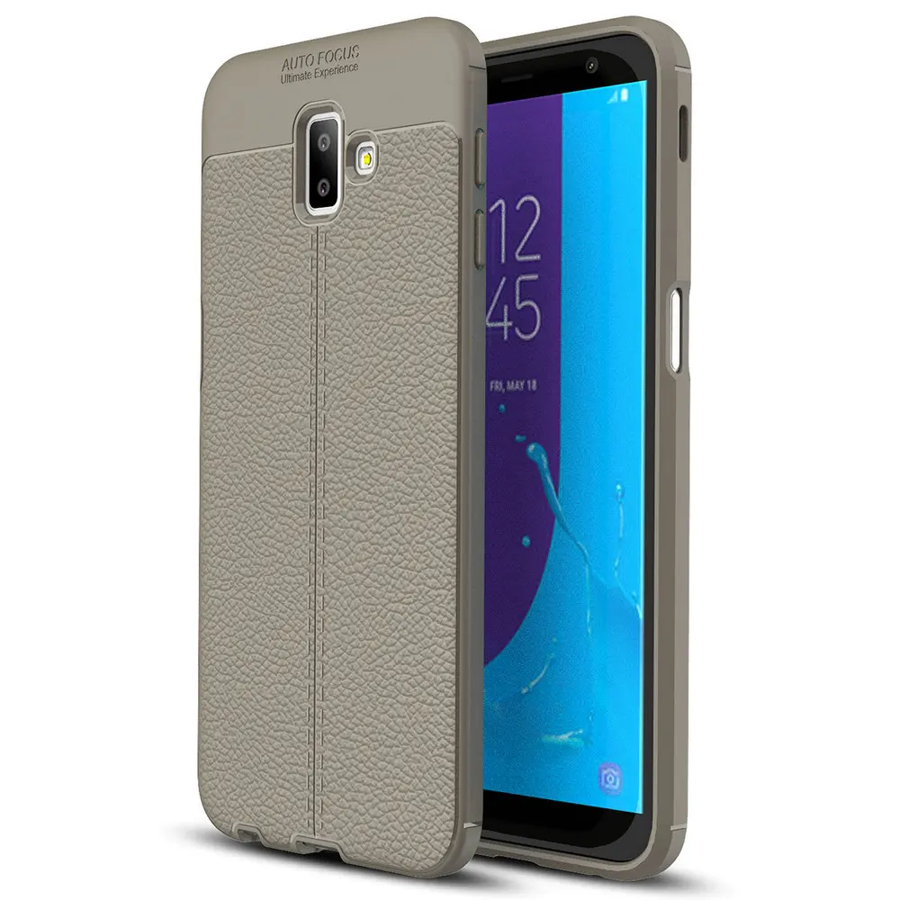 50 шт./лот для Galaxy J2 Core TPU чехол Lichee Rugger Armor Brushed гелевый Чехол Samsung J6 Plus 2018 S01|Бамперы| |