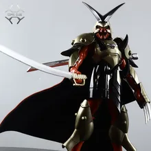 Комикс клуб lutoys модель Ronin Warriors YoroiDen Самурайские солдаты темнота демон общие Anubis Металл Ткань панцири плюс