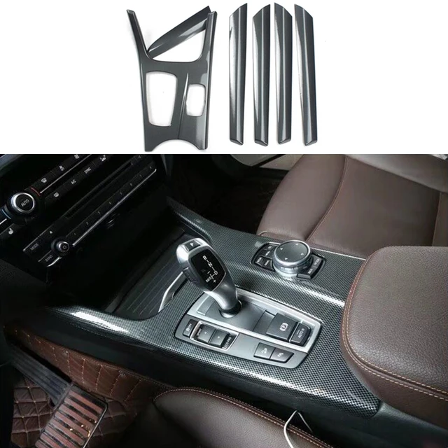 6PCS Carbon Fiber Color Interior Trim Kit Full Set Cover For BMW X3 ... 6PCS Carbon Fiber Color Interior Trim Kit Full Set Cover For BMW X3 ...