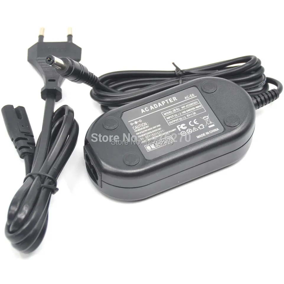 Адаптер питания для фотоаппарата DC 5 5*2 1 8V 3A подходит Фотоаппарата Canon EOS 60D 70D 6D 7D 5D