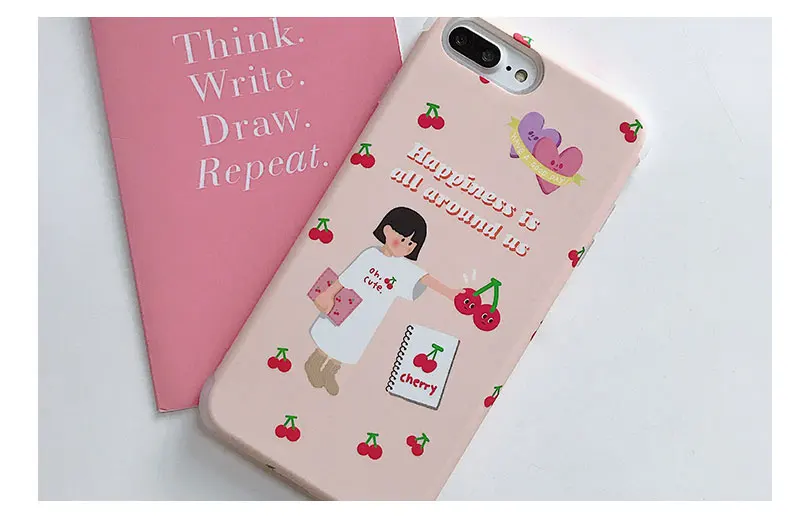 Boy Girl Hard Acrylic Case For iPhone 8 8plus 7 7 Plus Phone Case For iphone 6 s 6s Plus X XR XS Max Cases Cover Funda Capinha   (14)