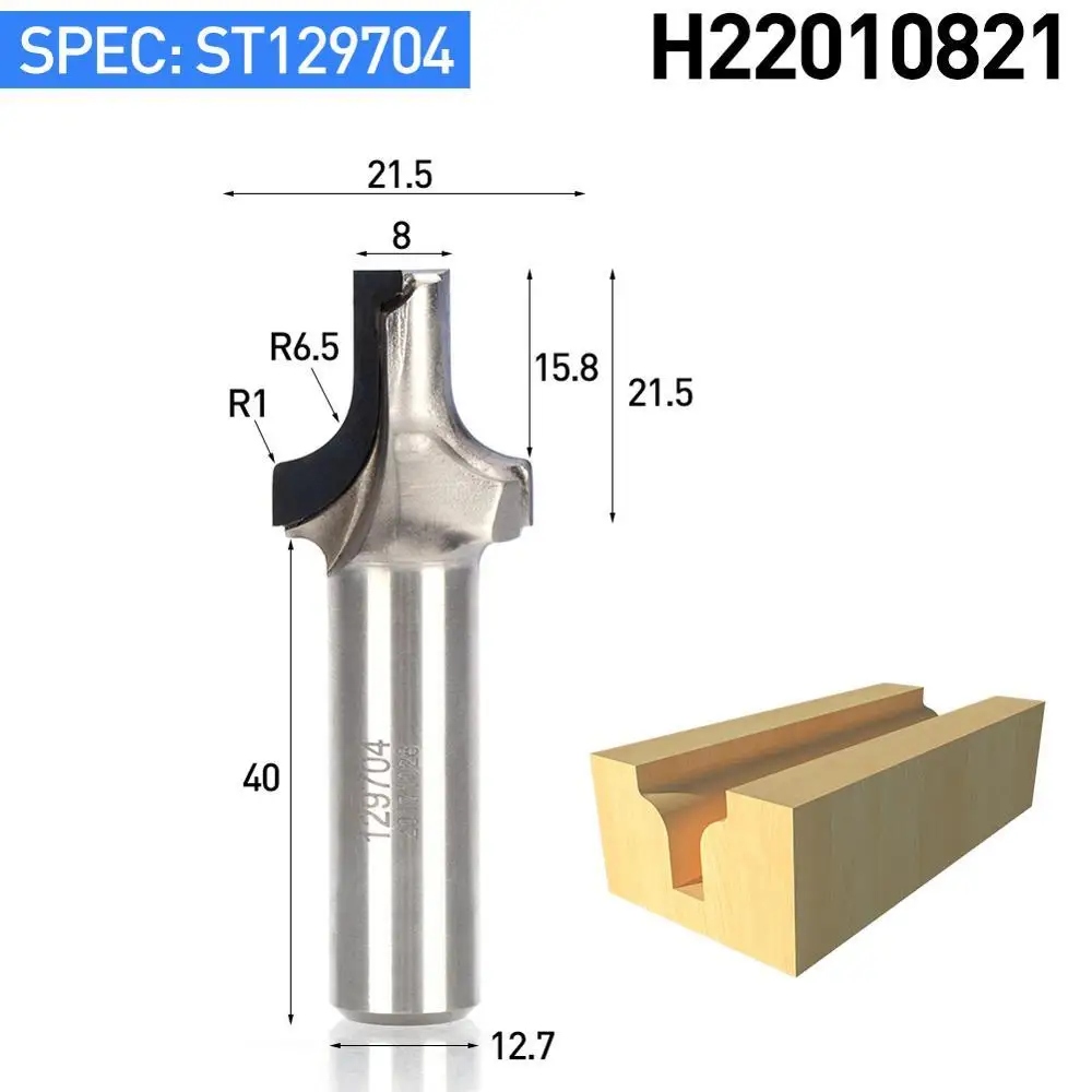 HUHAO 1 шт. 1/" хвостовик алмазное CVD покрытие отделка Концевая фреза деревообрабатывающий резак PCD шпаттер двери шкафа фреза - Длина режущей кромки: H22010821