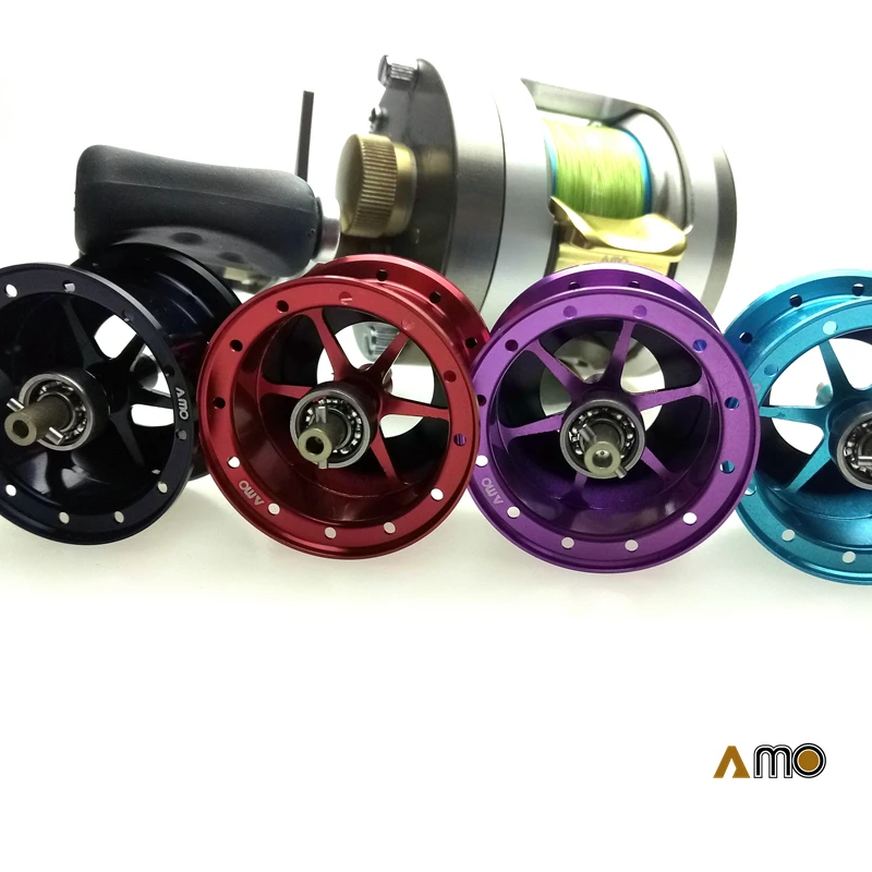 

DIY MORRUM BAITCAST FISHING REEL SPOOL CUSTOM LIGHT WEIGHT SPOOL WITHOUT HOLES