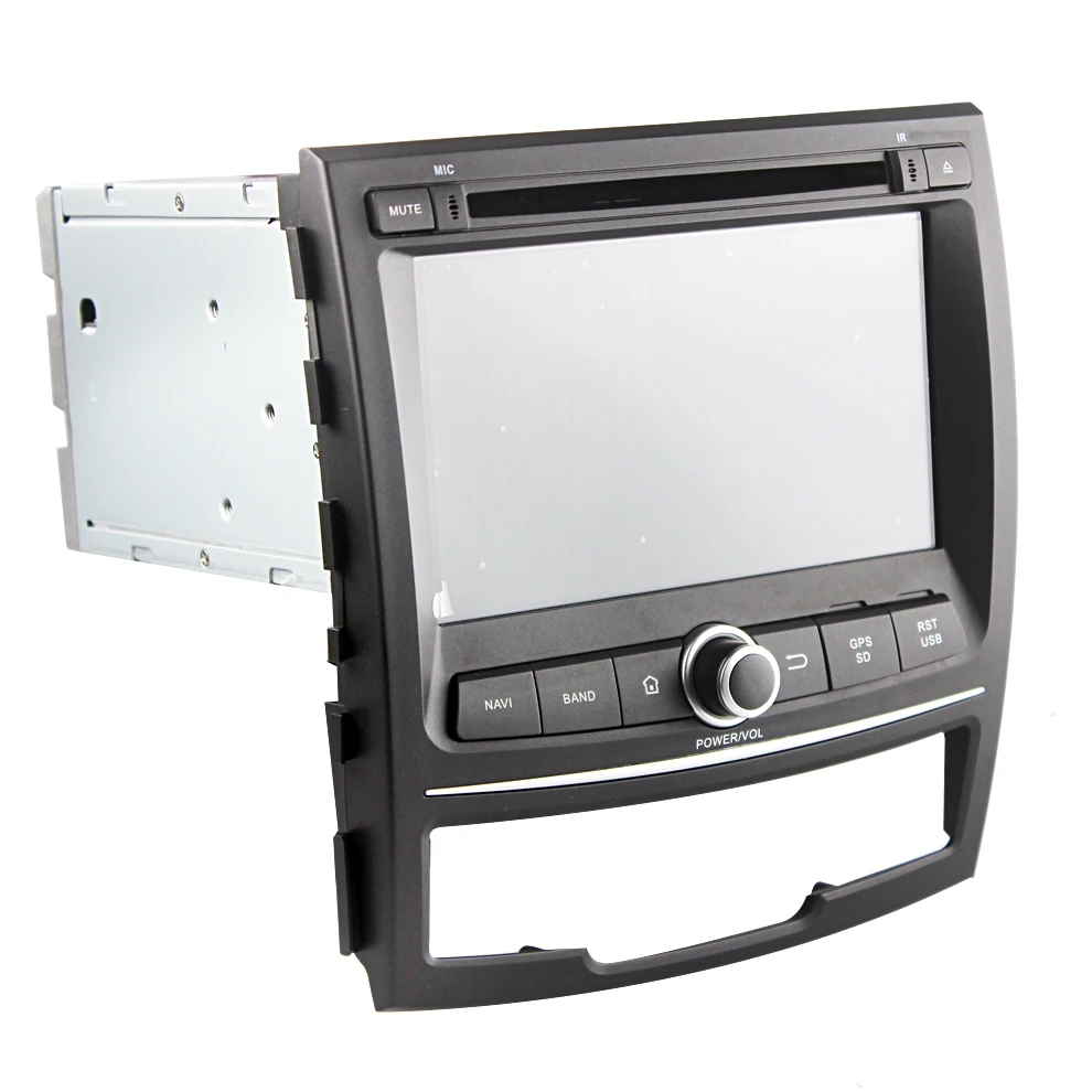 Cheap DSP 4GB RAM 8-Core 7" Android 9.0 Car DVD Head Unit for SsangYong Korando 2010 2011 2012 2013 Radio GPS WIFI Bluetooth 4.2 USB 8