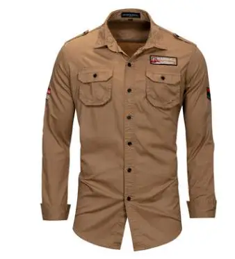 

Fredd Marshall Male Turn Down Collar Pure Cotton Casual Large Size Shirts Mens Pockets Spring Autumn Shirts Blouses Tops J2484