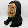 Scary Adult Old Witch Mask Latex Creepy Halloween Fancy Dress Grimace Party Costume Accessory Cosplay Props Adult One size ► Photo 2/4