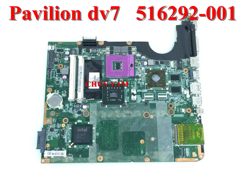 

Original motherboard 516292-001 for HP Pavilion DV7 DV7-2000 Series laptop Notebook PC system board 100% Tested working Perfect