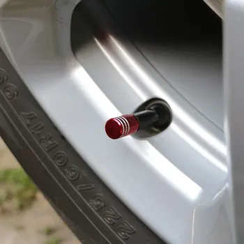 

Jameo Auto 4x Car Tyre Tire Rim Valve Stem Cap for Toyota Corolla Prius RAV4 Camry Reiz Venza Prado C-HR CHR Fortuner Parts