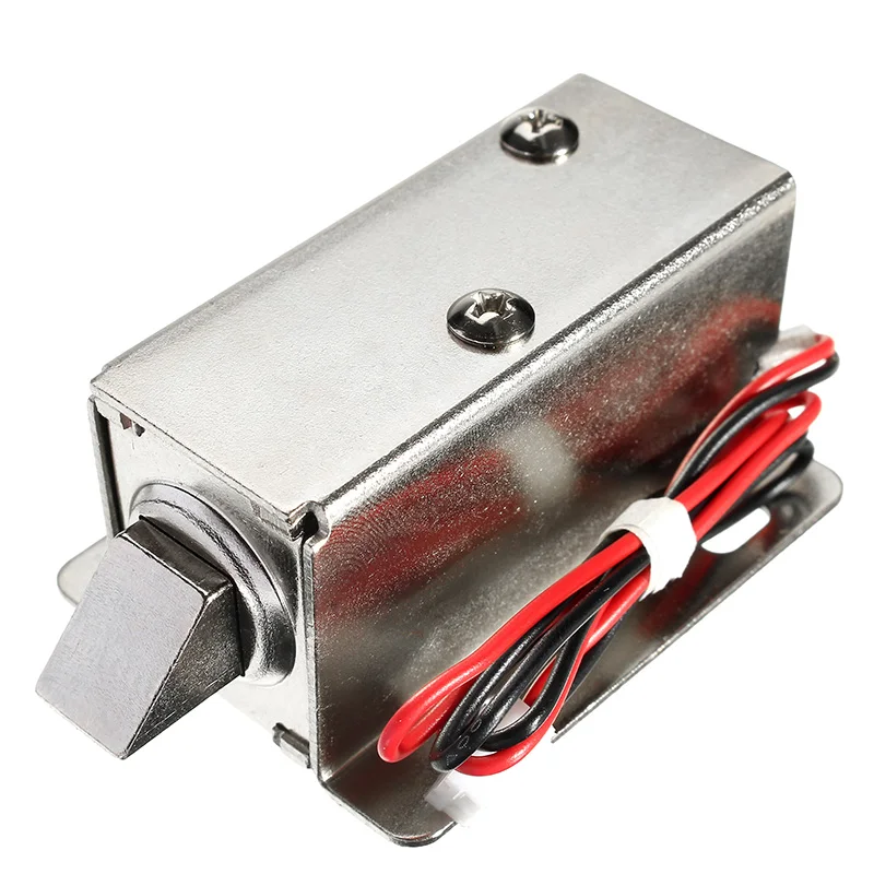 

12V DC 1.1A Electric Cabinet Lock Assembly Solenoid Cabinet Drawer Door Lock
