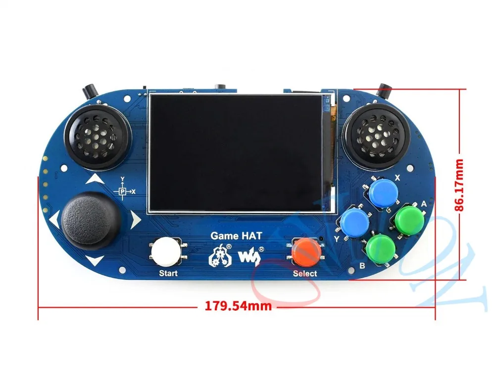 Raspberry Pi RetroPie ручка игровой консоли геймпад с 3 5 дюймов 480x320 IPS экран для B + Plus / 3B Zero W