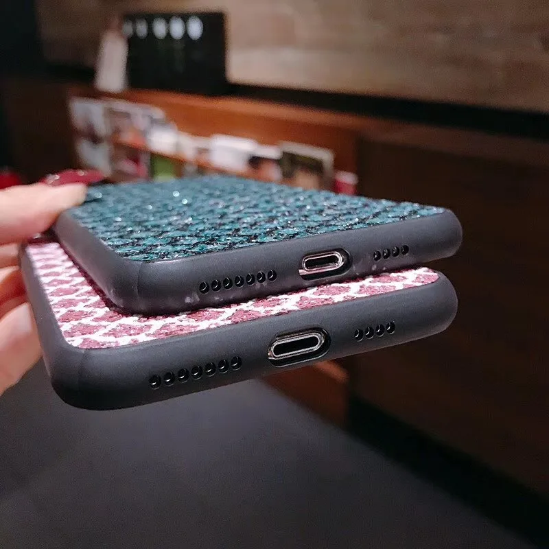 Чехол для телефона с блестками и бриллиантами Xiaomi Redmi Note 7 redmi 7A задняя крышка note 6