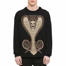 2017 NEW ECTIC Men sweater Cobra pattern new fashion man warm coat 100% cotton Leisure comfortable M-XXL