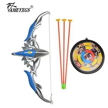 

Teen Bow And Arrow Set Children Shooting Sports Safety Sucker Arrows Recurve Bow Kit For Archery Training Kid Shooting Toy