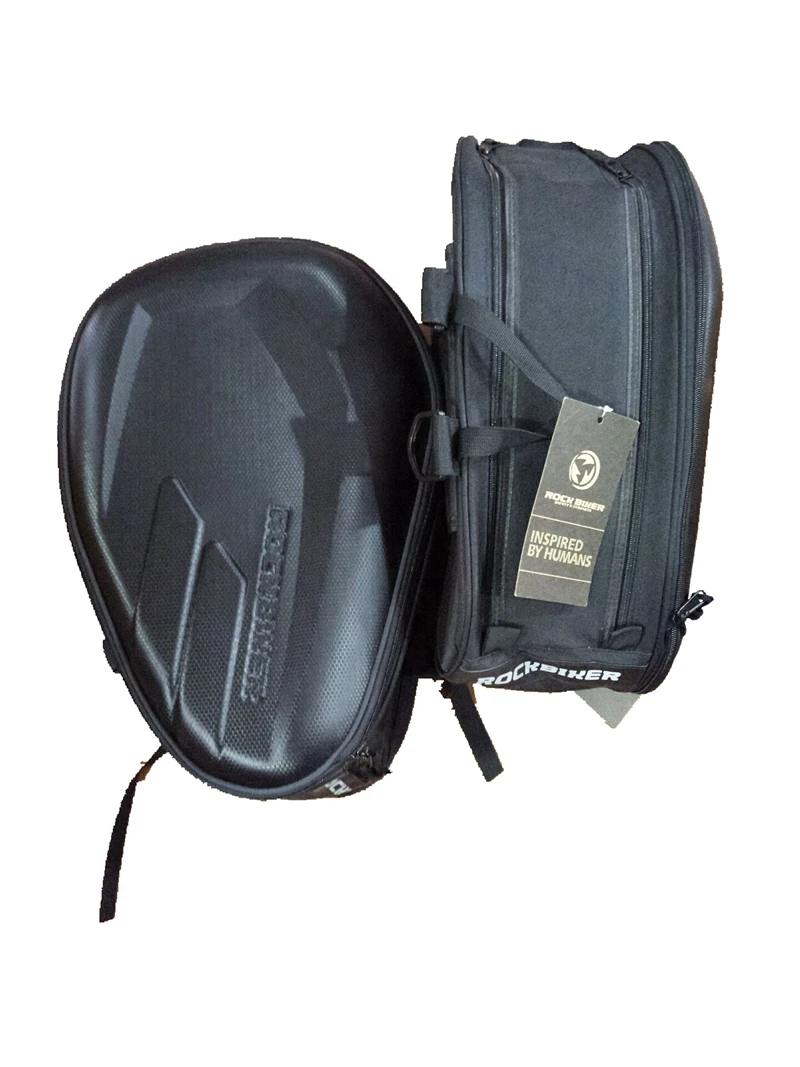 Carbon Fiber Motorcycle Saddle bag Saddlebags luggage Suitcase Motorbike Rear Seat Bag Saddle Bag with Waterproof Cover 18-29L