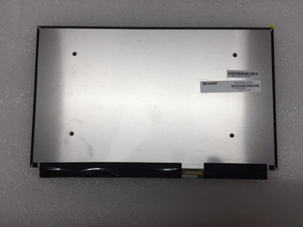 

Новый 12,1 "светодиодный ЖК-экран LQ125T1JW02 2560*1440 QHD IPS