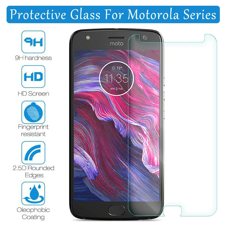 Закаленное стекло для Motorola One Power P30 Note Защита экрана Moto P30Note защитная пленка