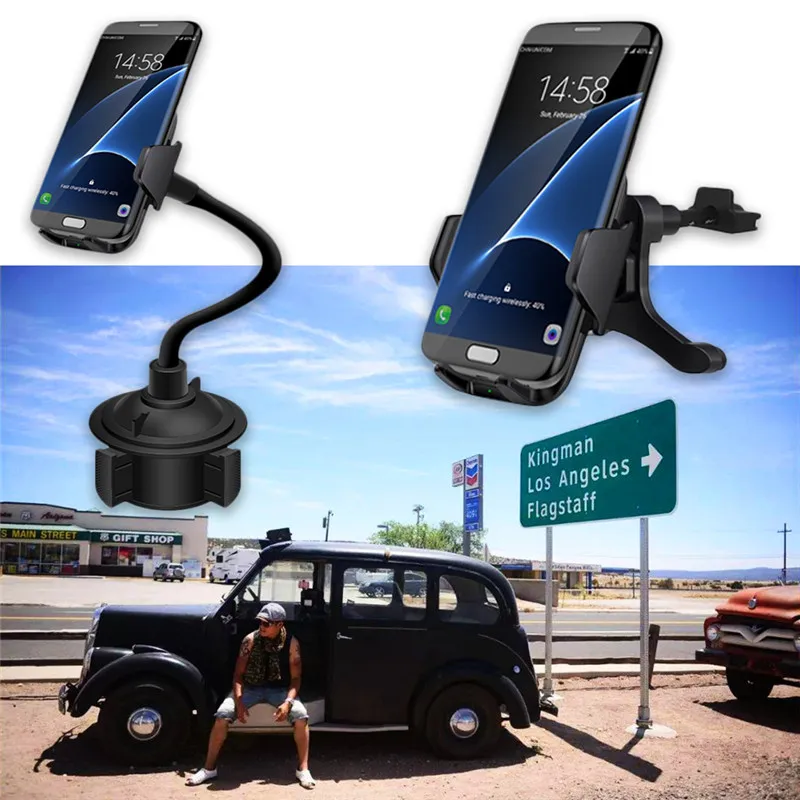 Cup Holder Wireless Car Charger PC01