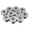 10pcs New 624VV 4mm High-carbon Steel V-Groove Pulley Sealed Ball Bearings Wire Guide Pulley Wheels Roller ► Photo 3/6