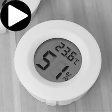 Пластиковые ЖК-цифровые бытовые термометры, гигрометры для кухни, комнатный Измеритель температуры и влажности