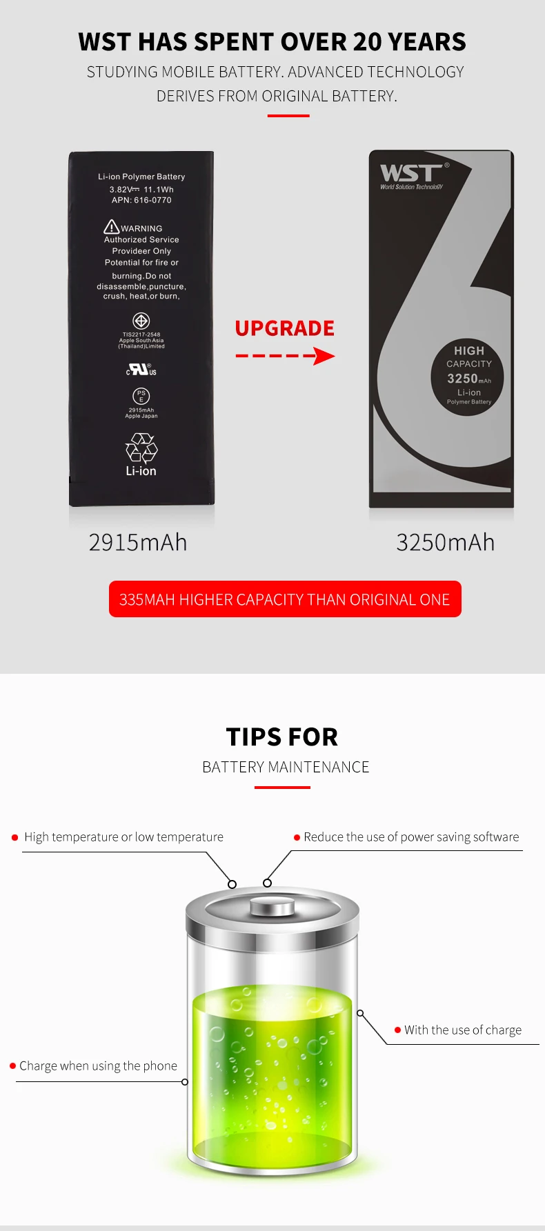 batteries for Apple for iPhone 6 Plus (18)