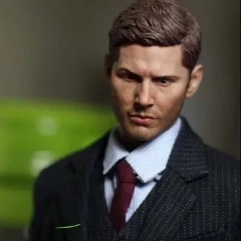 Mnotht 1/6 Evil Forc SUPERNATURA Дин Винчестер голова резные JENSEN ACKLES голова лепить модель для 12 дюймов солдат фигурка ma