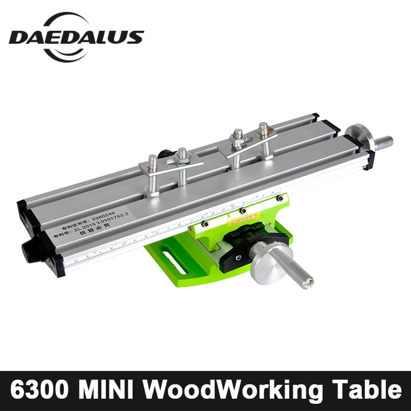 

Mini Multifunctional Cross 6300 Working Table X Y-axis Adjustment Coordinate For Drilling Milling Machine Bench Vise Mechanic
