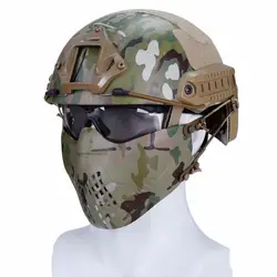 Wosport тактический Пейнтбол Маска для страйкбола сетка щитки для лица маски для охоты стрельба Cs военный пилот Пейнтбол защитный