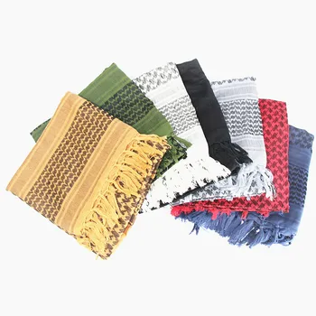 

Military Camouflage Scarf Hunting Tactical Army Hiking Cycling Scarves Arab Cotton Scarves Face Mesh Desert Bandanas