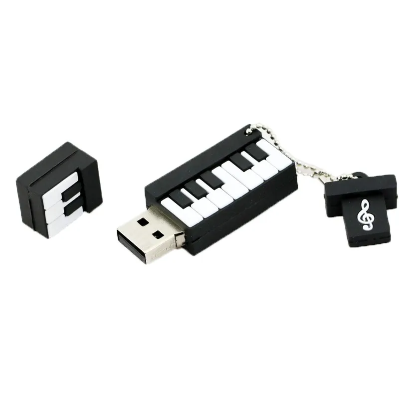 USB флеш накопитель в виде пианино 8/16/32/64/128/256 ГБ|memory stick|cartoon usb128gb pendrive |