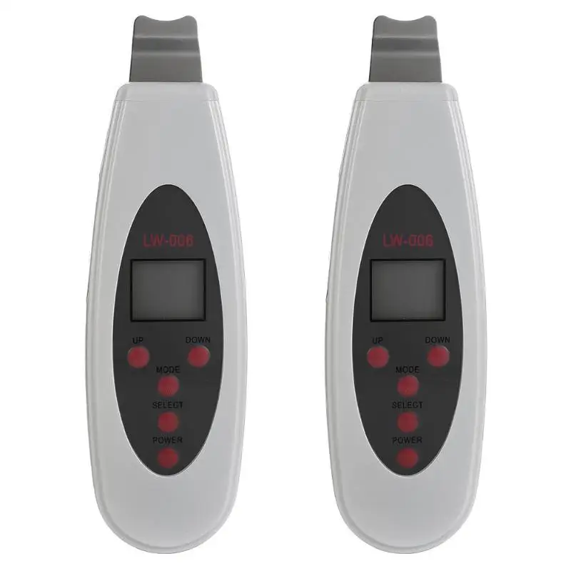 

LCD Digital Display USB Ultrasonic Facial Skin Scrubber Dead Skin Remover
