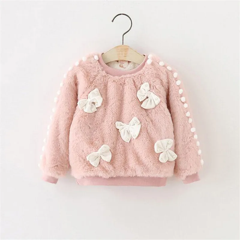 ExactlyFZ Baby Girls Tops Coat Winter Children Outerwear Infant Plus