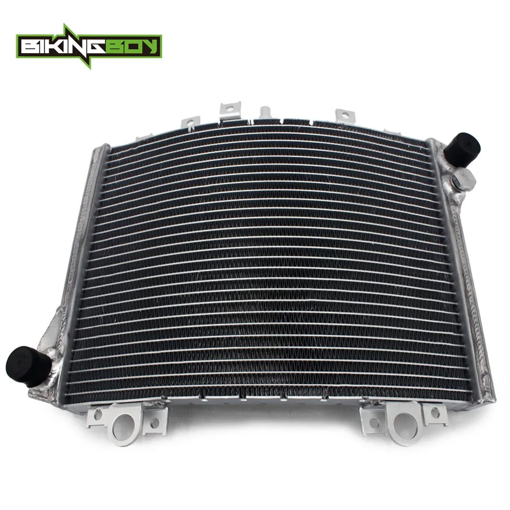 Silver BIKINGBOY для Kawasaki ZZR ZZ-R 1100 ZX-11 1993 1994 1995 1996 1997 1998 1999 2000 2001 двигатель с водяным охлаждением охладитель радиатор - Цвет: Silver