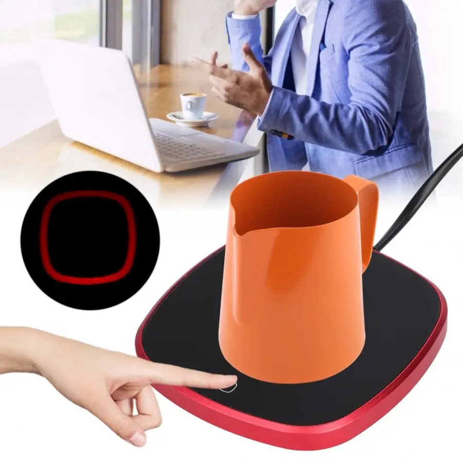 Электрический питательный напиток чашка грелка USB кофе чай молоко напиток кружка нагревательный лоток для офиса дома зима