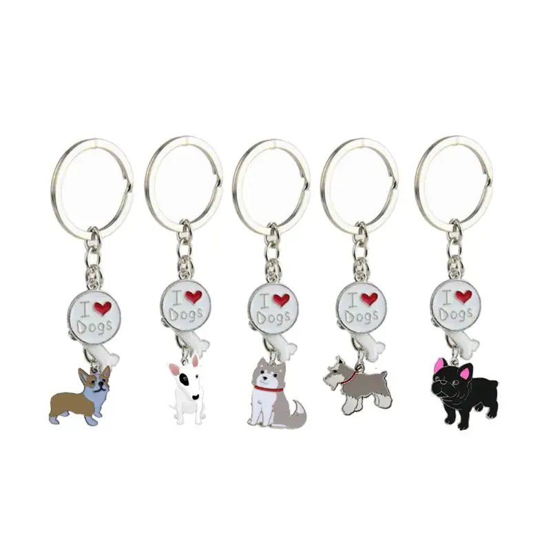 CORGI DOG BREED SPARKLY EARRINGS FOR PIERCED EARS POODLE FRENCHIE HUSKY