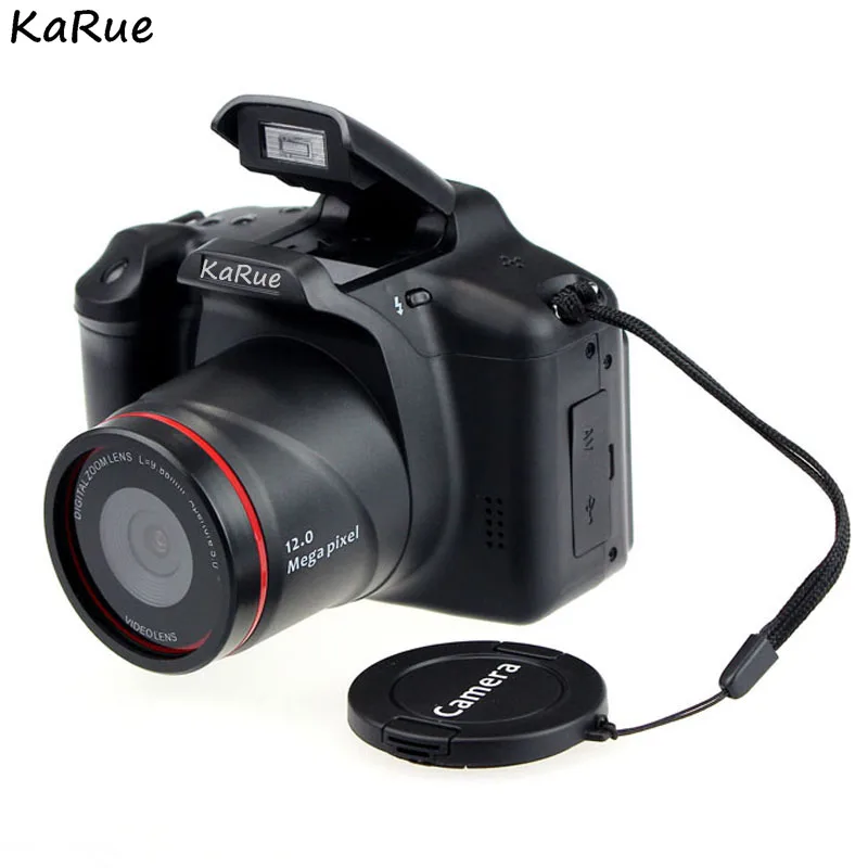 

KaRue XJ05 Digital Camera SLR 4X Digital Zoom 2.8 inch Screen 3mp CMOS Max 12MP Resolution HD 720P TV OUT Support PC Video