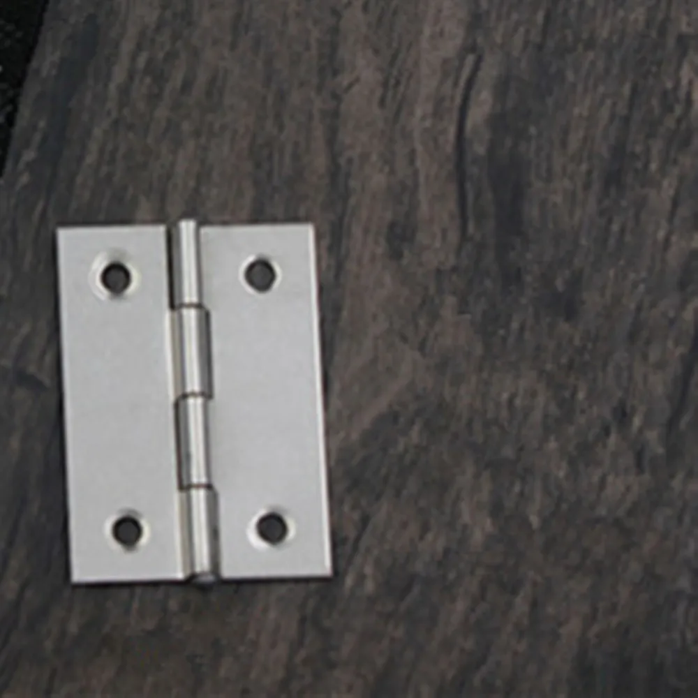 

20 Pcs Silver Stainless Steel 4 Mounting Holes Butt Hinges 2 inches Long QDD9724