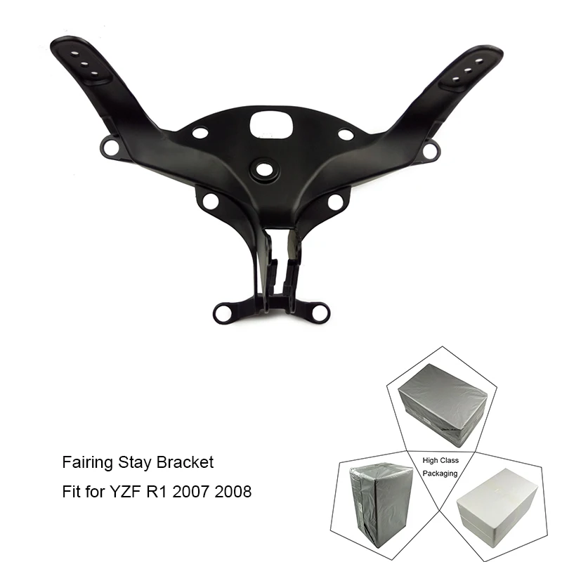 For Yamaha YZF-R1 YZF R1 2007 2008 Motorcycle Upper Front Headlight Fairing Stay Bracket Holder 100% Brand New (8)
