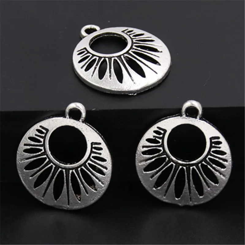 Подвеска из сплава в виде доллара с песком 20 шт.|pendant jewelry findings|charm pendantsand dollar |
