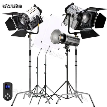 

LED200w+200w film photographic light kit led Spotlight video lamp movie lamp large Studio Reality lamp for interview CD50 T01