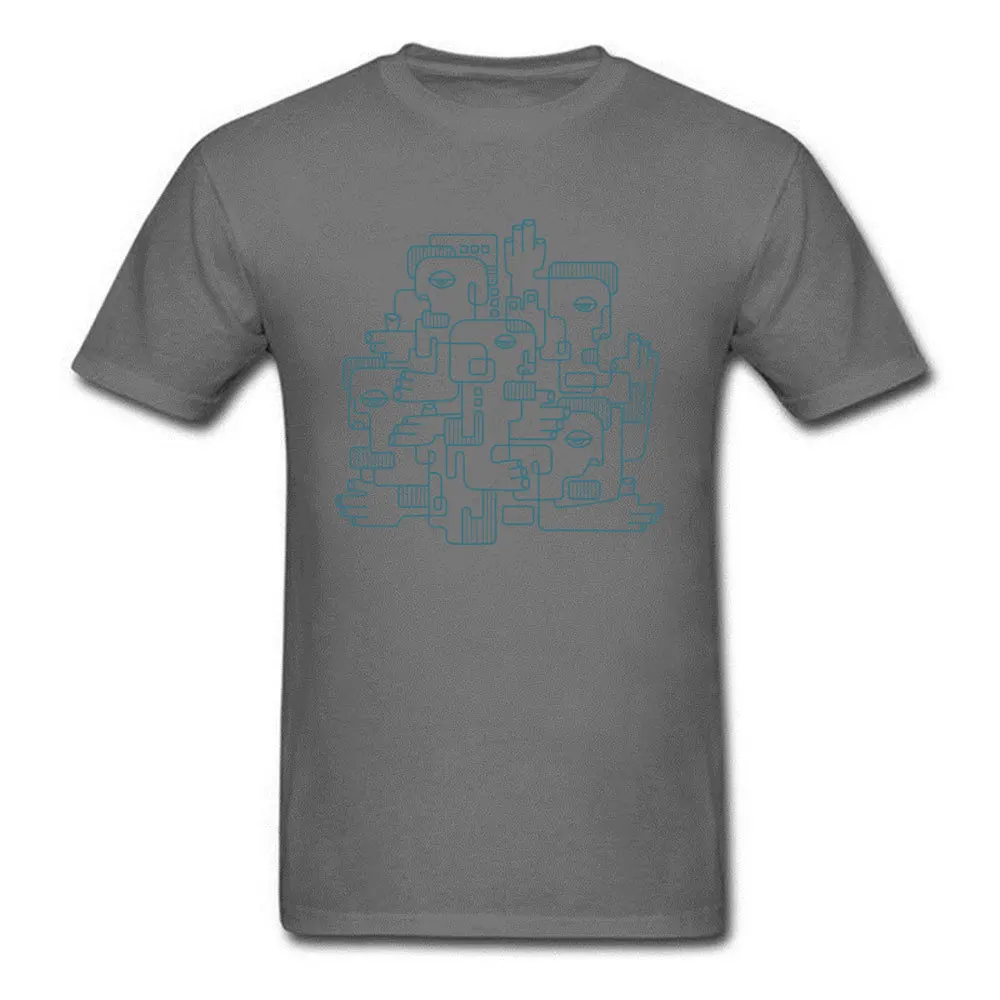 Tribal Ways Funny Tops & Tees Short Sleeve for Men Pure Cotton ostern Day O Neck T-shirts Birthday Tee-Shirt New Coming Tribal Ways carbon