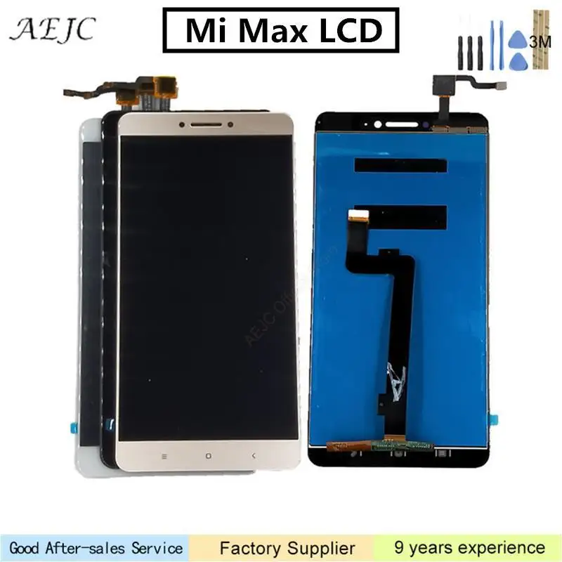 Для Xiaomi MI Max ЖК дисплей с сенсорным экраном дигитайзер полная сборка Замена 6 44
