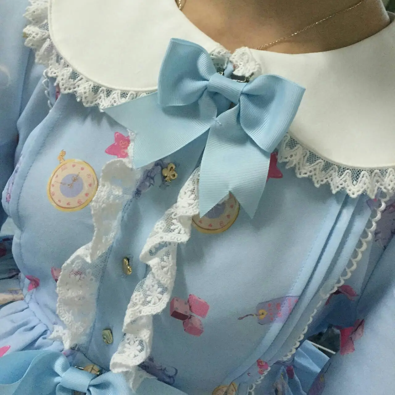 Бесплатная доставка, коллекция 2019 года, японские мягкие платья для девочек, оригинальные платья в стиле Лолиты с длинными рукавами