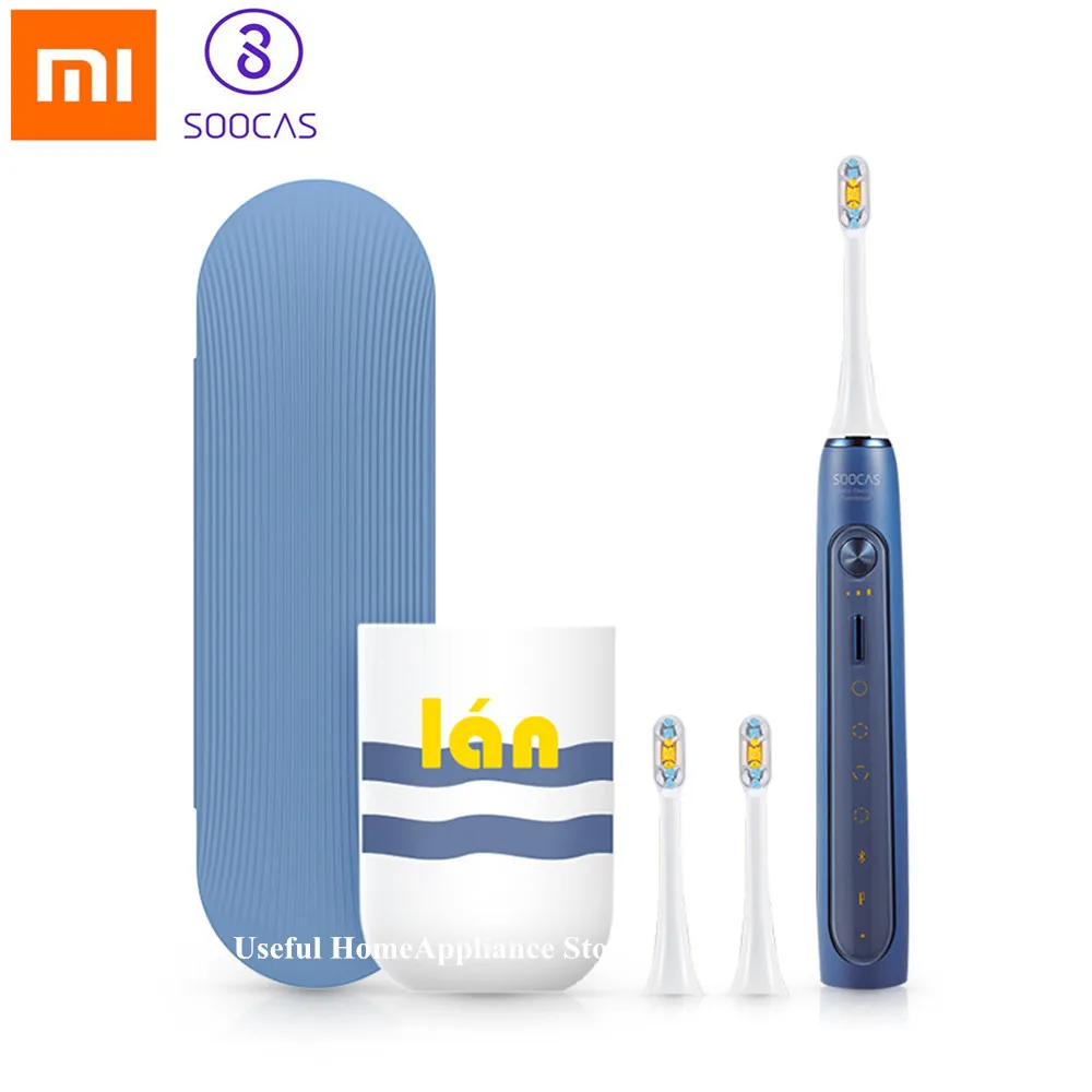 Xiaomi Soocas X5 Водонепроницаемая электрическая зубная щетка USB отбеливающая