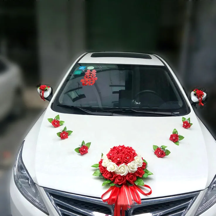 7 Style Creative Elegant Wedding Flower Decoration Pe Rose Wedding