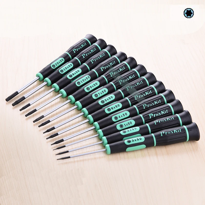 

SD-081-T series Screw batch Torx screwdriver Star type six angle Bolt driver Various specifications T1-T10 T10 T15 with hole