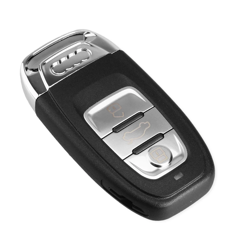 KEYYOU 5 шт./лот 3BT Smart Remote Key чехол вставить небольшой заготовки для AUDI A3 A4 A5 A6 A8 Quattro Q5 Q7 A6 A8 ключа автомобиля